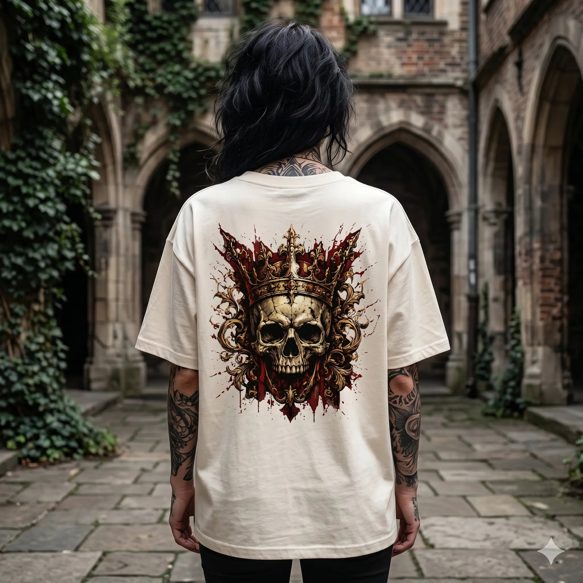 FDR Oversized Shirt – Heavyweight Royal Decay VACANCY