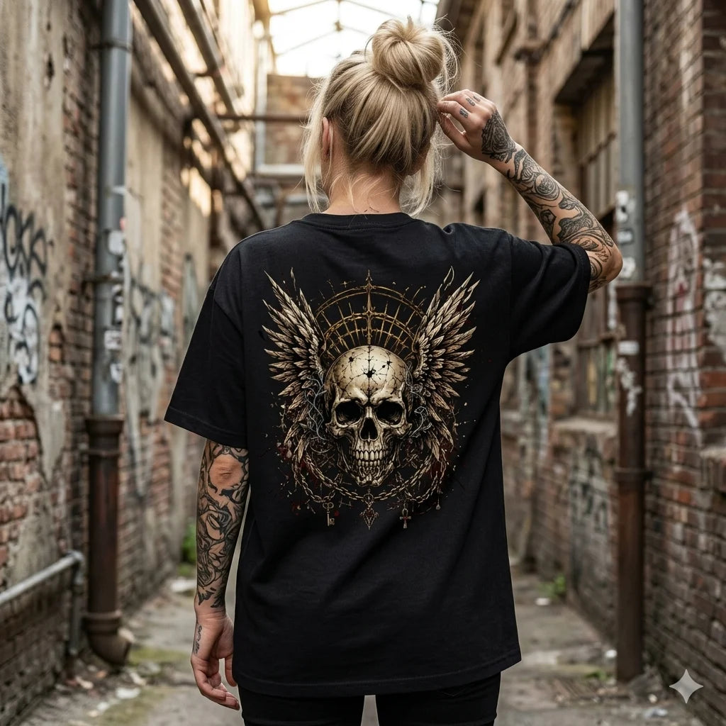 FÐR Angels Wrath – 240 GSM Heavyweight Oversized Streetwear Shirt