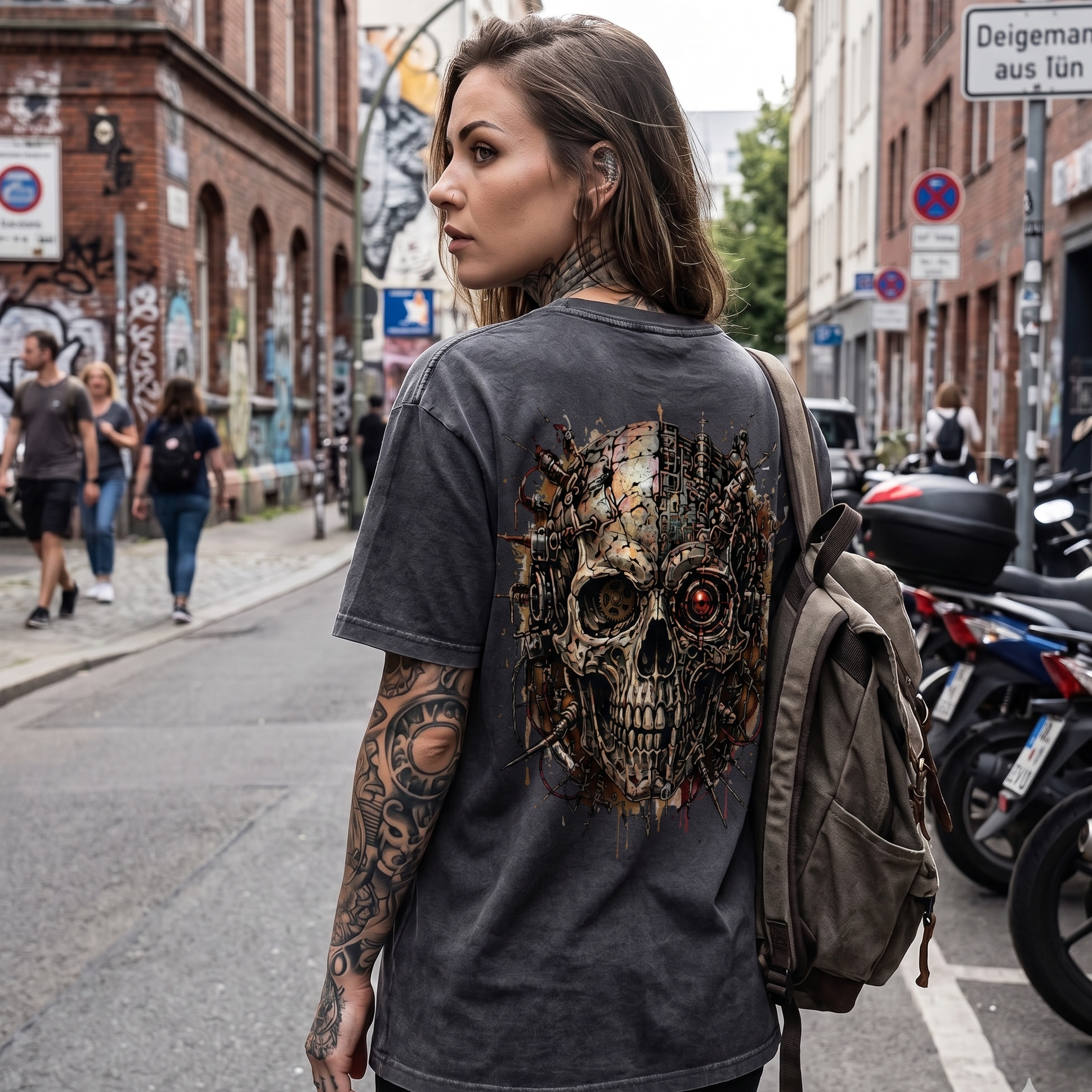 FDR Oversized Shirt – Heavyweight Mechanic Death VACANCY Oversized Shirt
