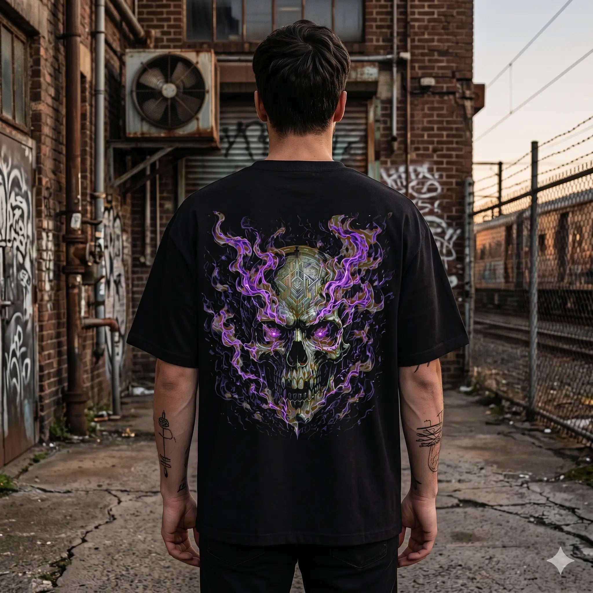 FDR Oversized Shirt – Heavyweight Smoke Demon VACANCY