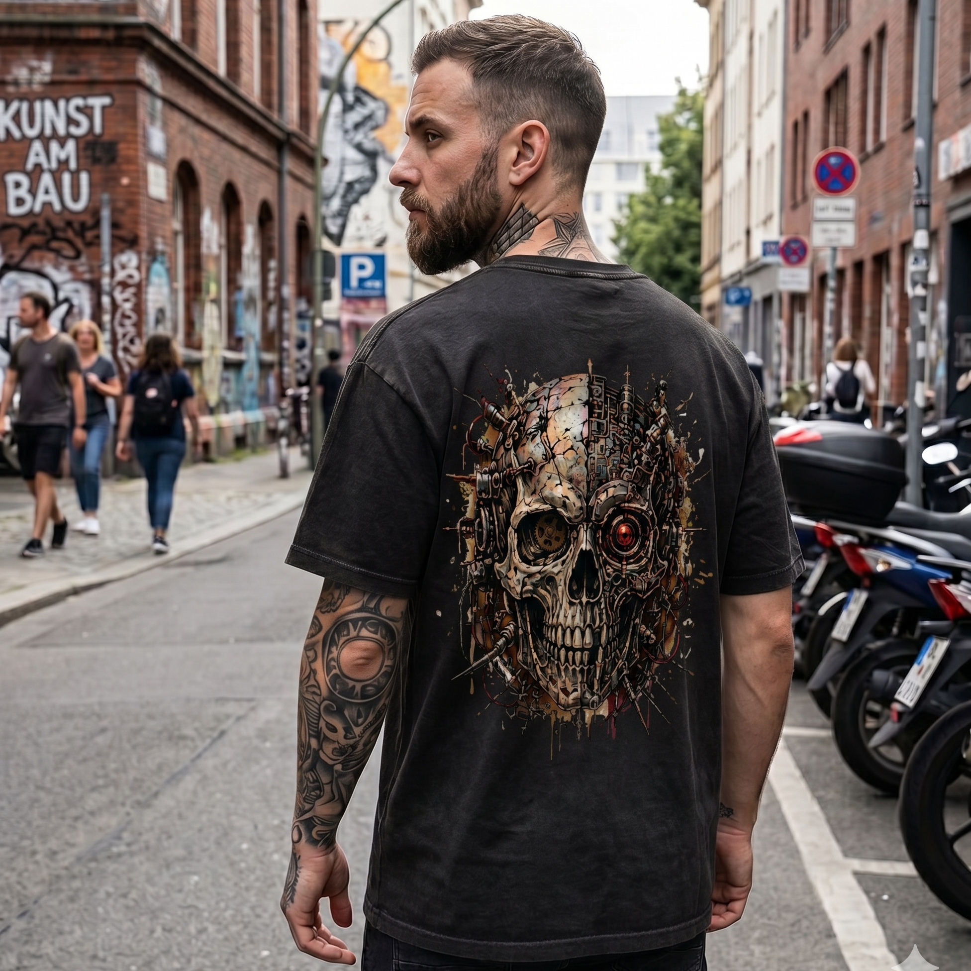 FDR Oversized Shirt – Heavyweight Mechanic Death VACANCY Oversized Shirt