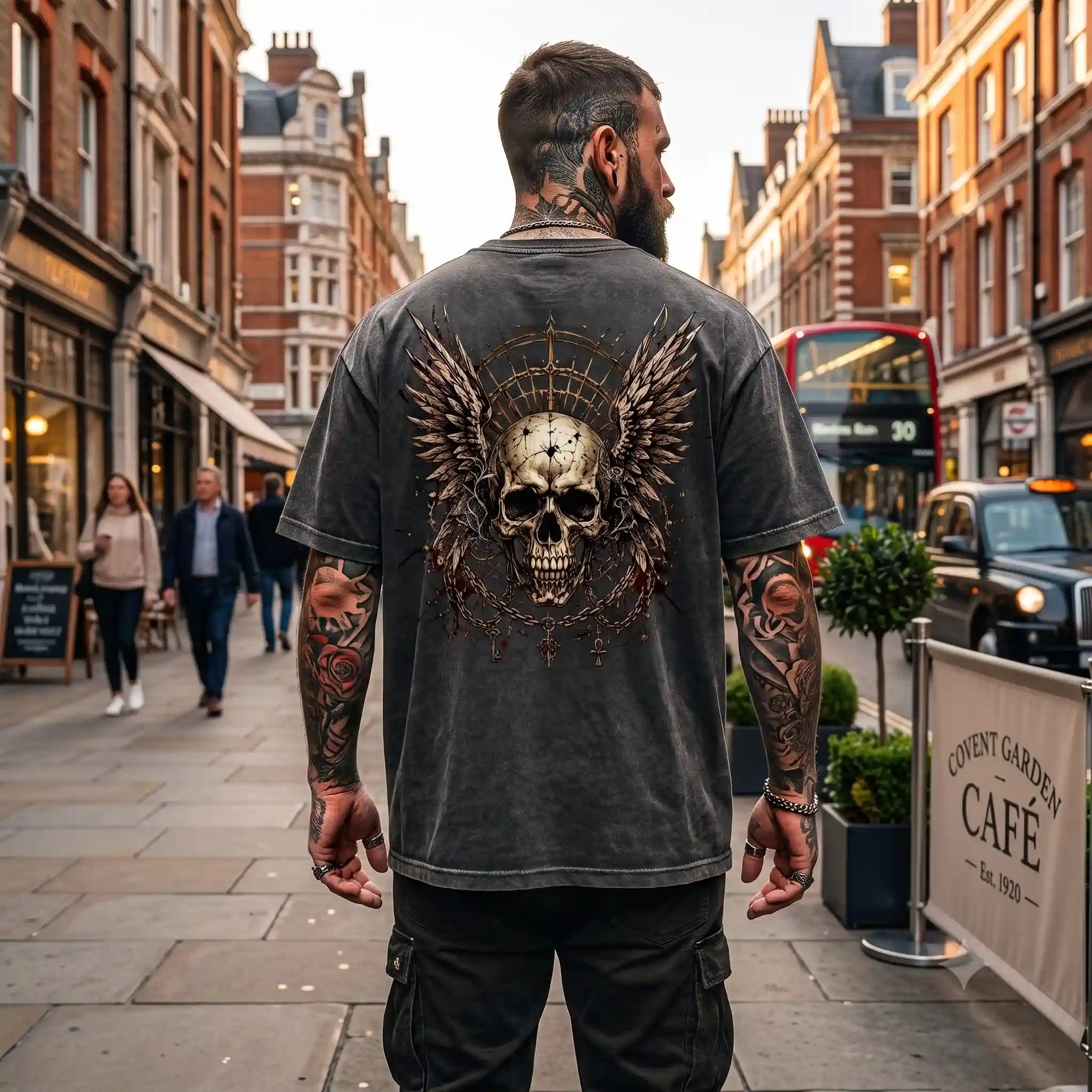 FÐR Angels Wrath – 240 GSM Heavyweight Oversized Streetwear Shirt