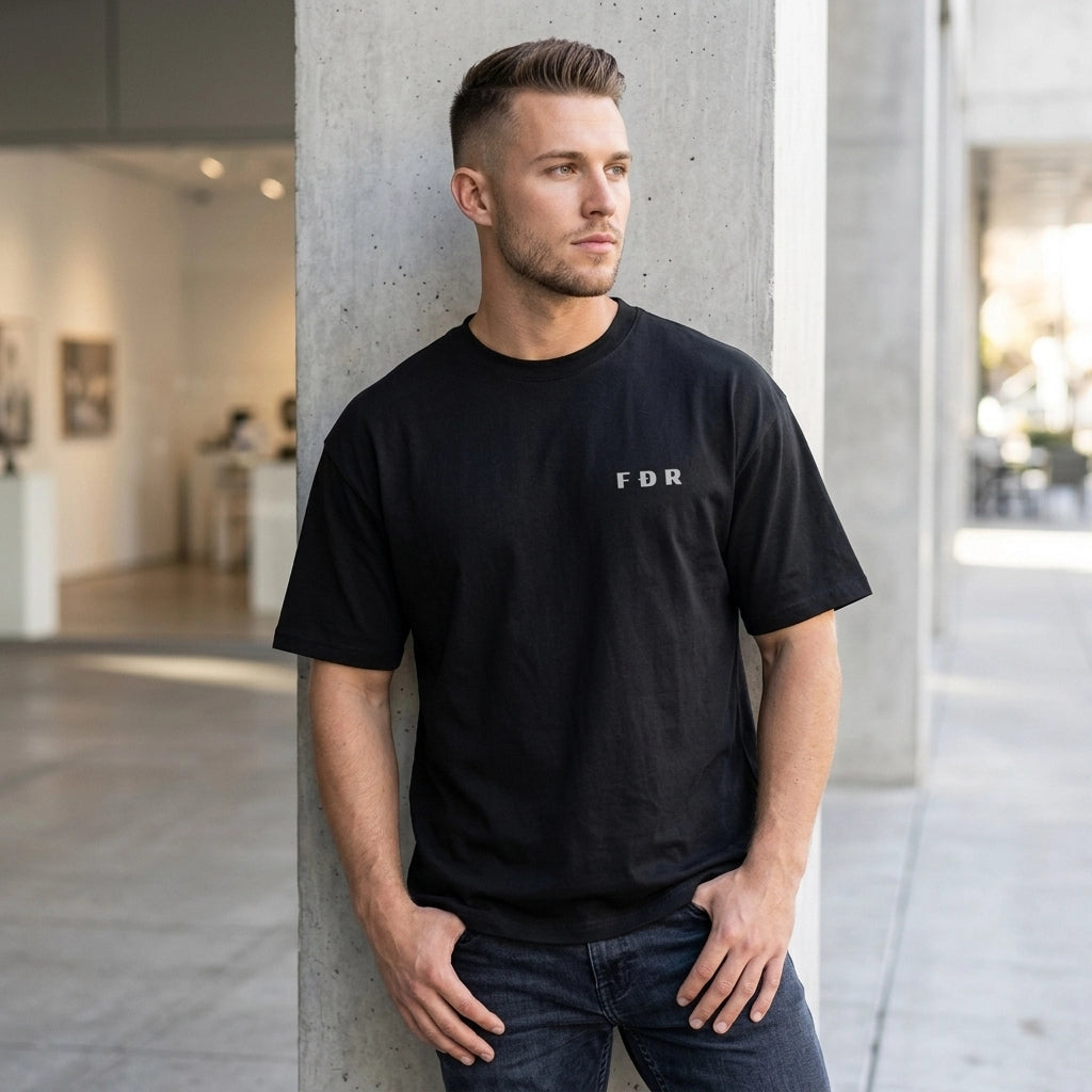 FDR Oversized Shirt – Heavyweight Smoke Demon VACANCY